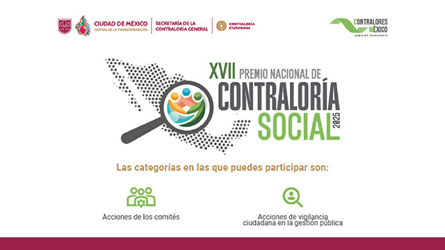 Consulta la Convocatoria para participar en el XVII Premio Nacional de Contralor