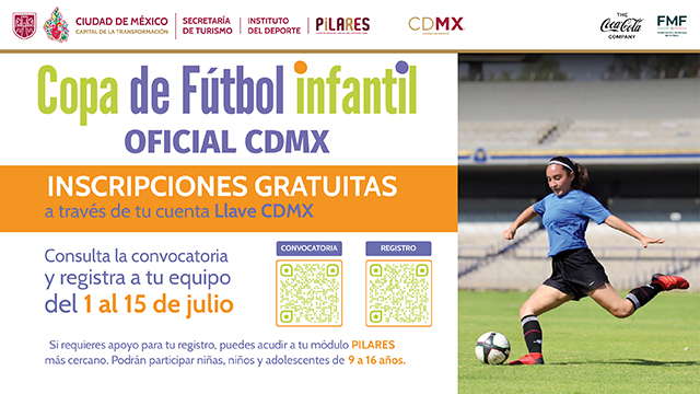 Copa de Fútbol Infantil Oficial CDMX